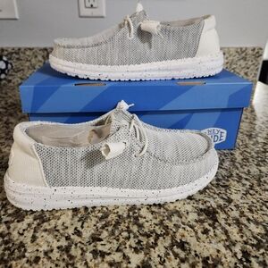 Hey Dude Gray Casual Shoes